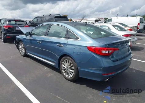 2015 Hyundai Sonata Limited from USA, damaged, VIN 5NPE34AFXFH041416
